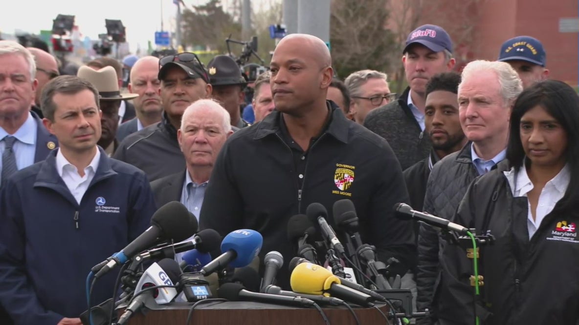 Gov Moore delivers updates after Baltimore bridge collapse